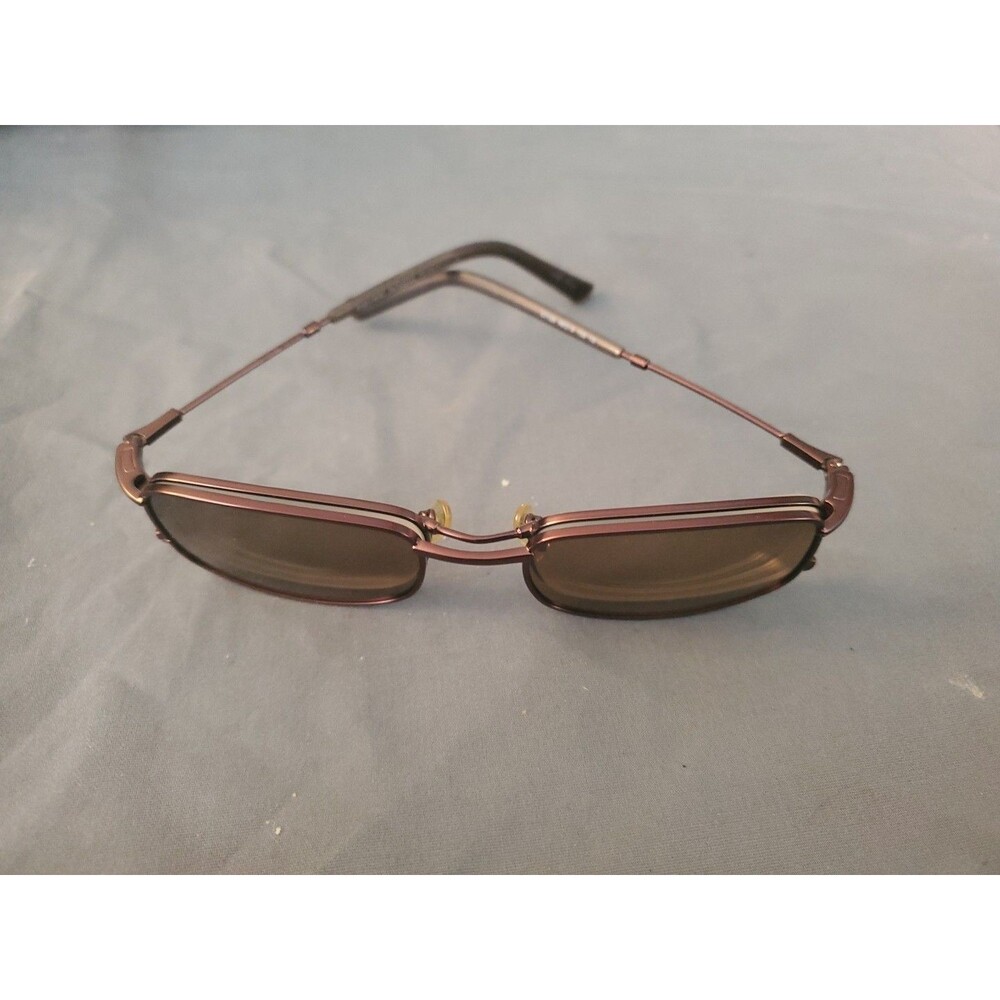 EasyTwist CT133 10 Brown CLIP ON Sunglasses POLARIZED MAGNETIC CT 133